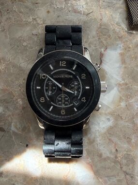 Michael Kors Black Chronograph Watch